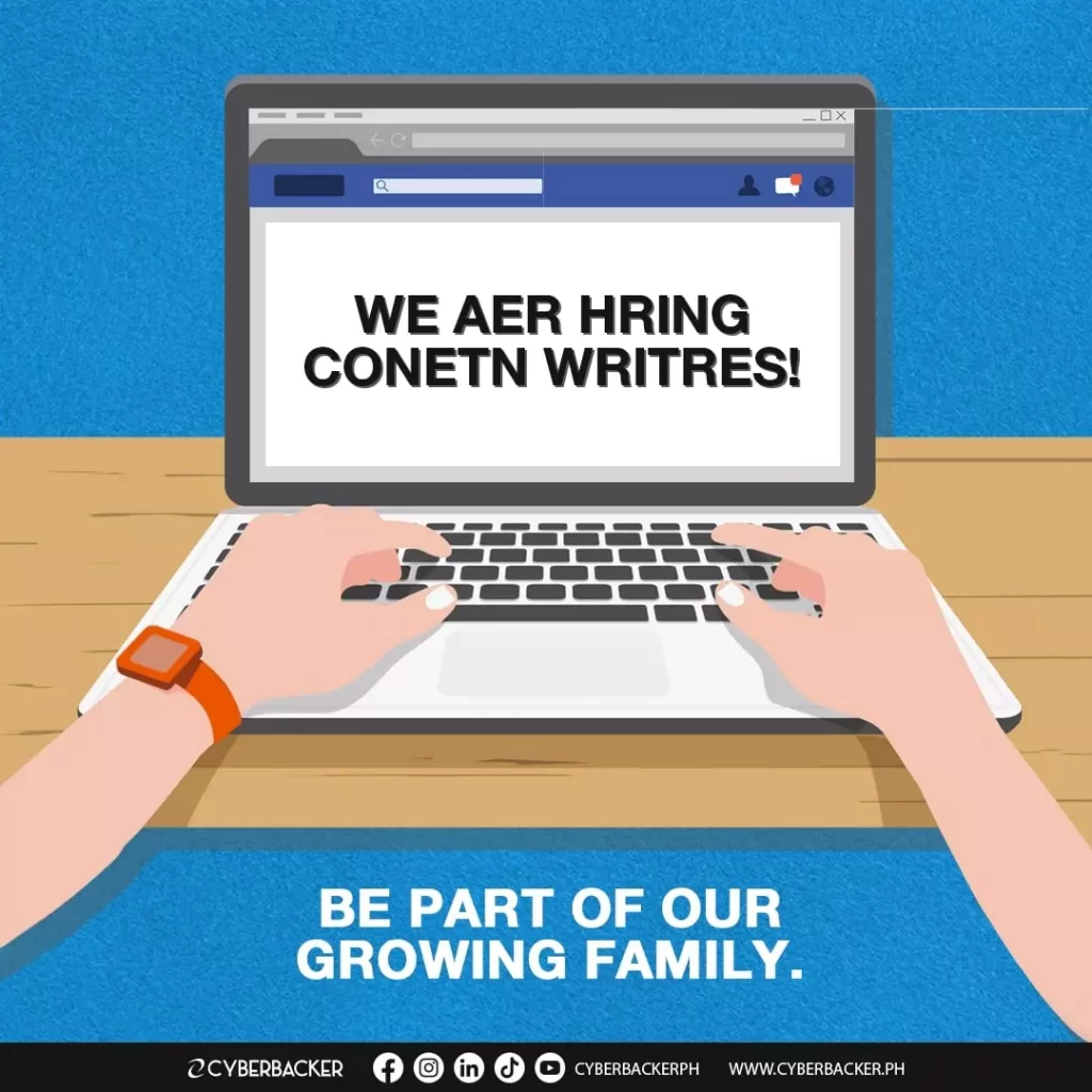 We are hiring content writers