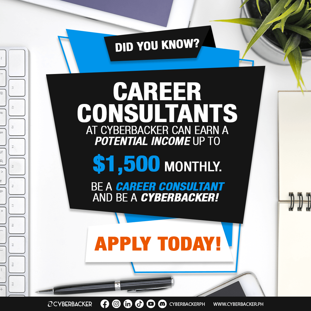 We are Hiring Career Consultants Cyberbacker Careers
